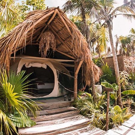 Uman Glamping&Cenote Tulum Hotel Exterior foto