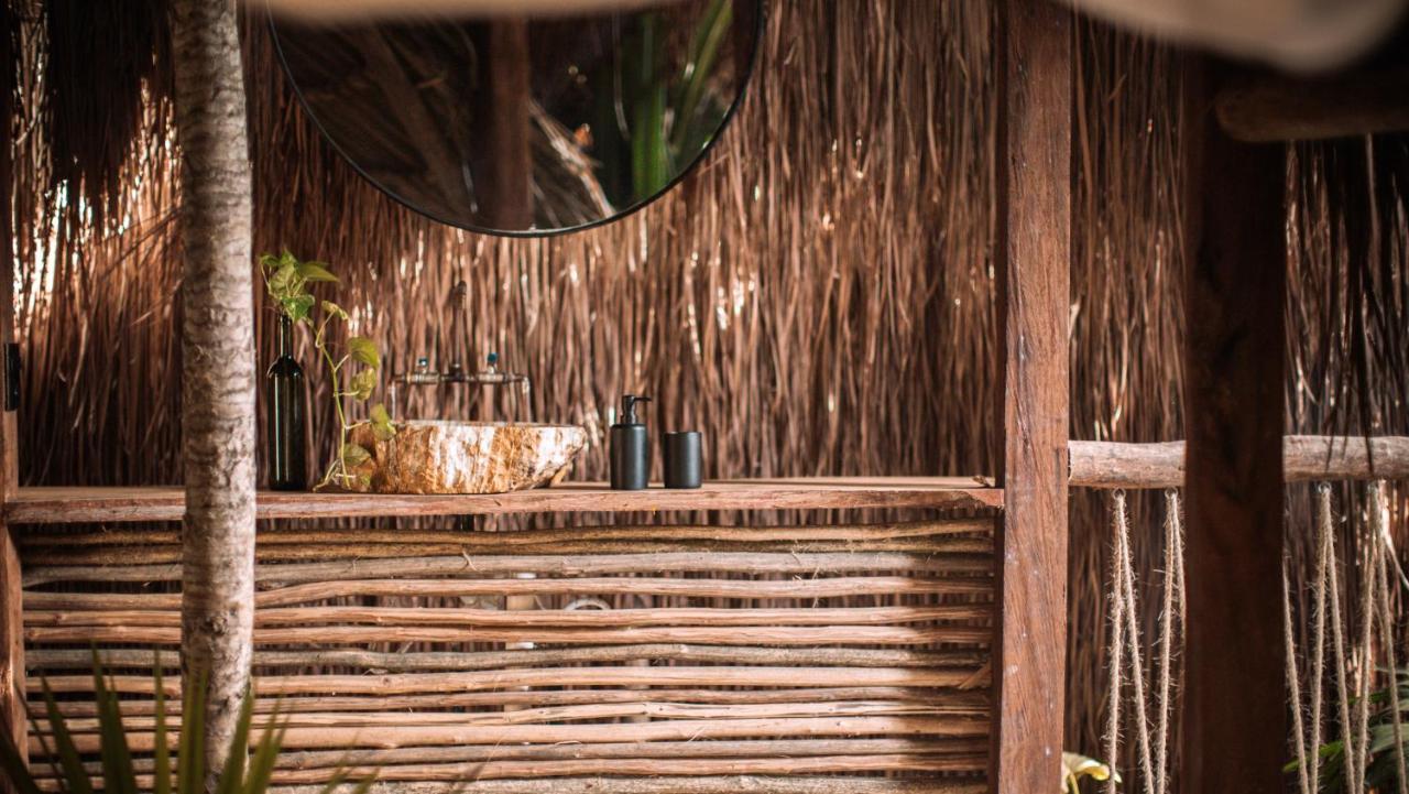 Uman Glamping&Cenote Tulum Hotel Exterior foto