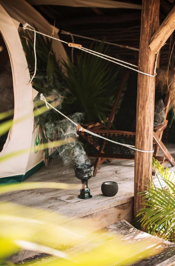 Uman Glamping&Cenote Tulum Hotel Exterior foto
