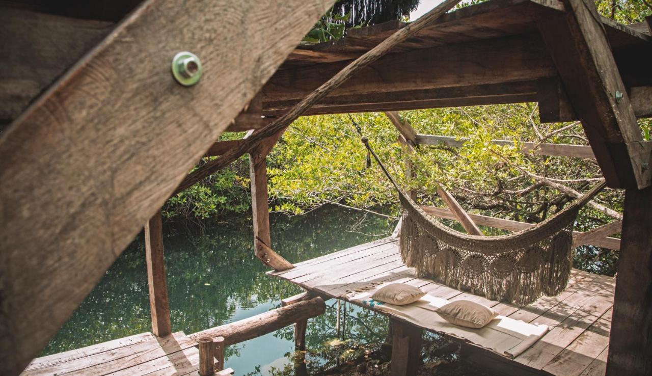 Uman Glamping&Cenote Tulum Hotel Exterior foto
