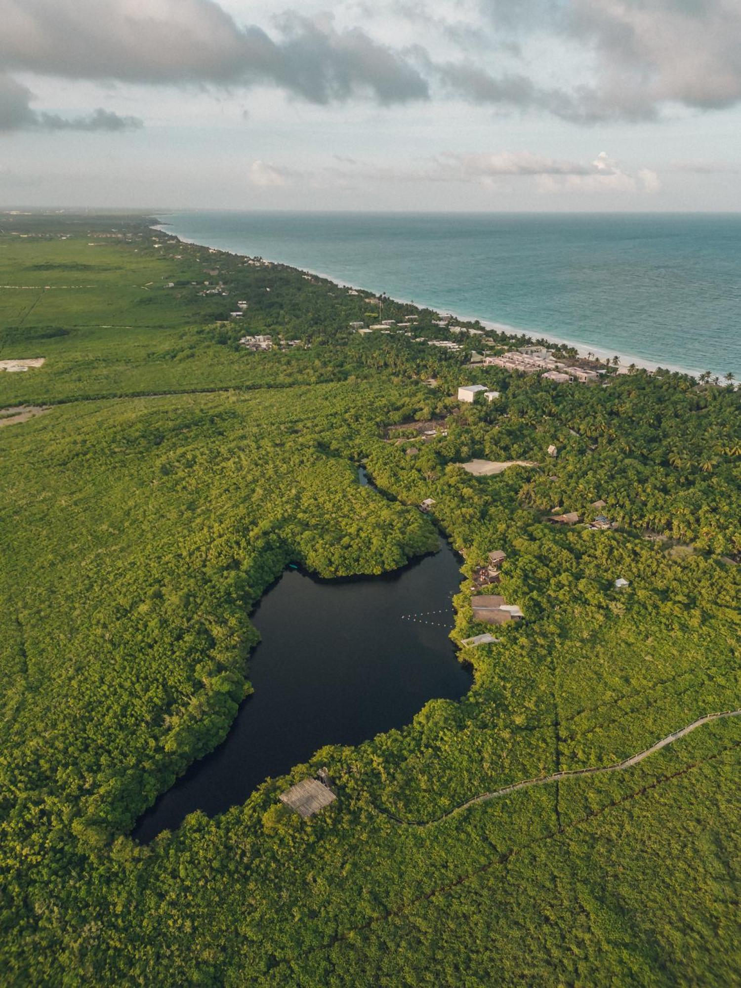 Uman Glamping&Cenote Tulum Hotel Exterior foto